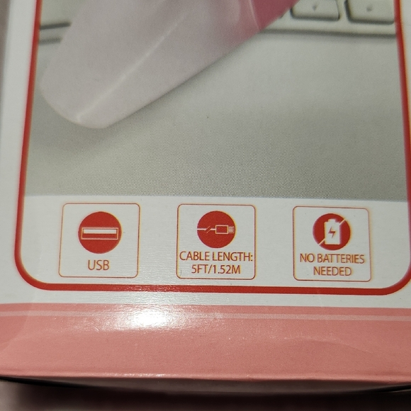 Compact NIB USB Mini Vacuum Cleaner - Pink - Picture 4 of 8